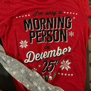 Christmas long sleeve top